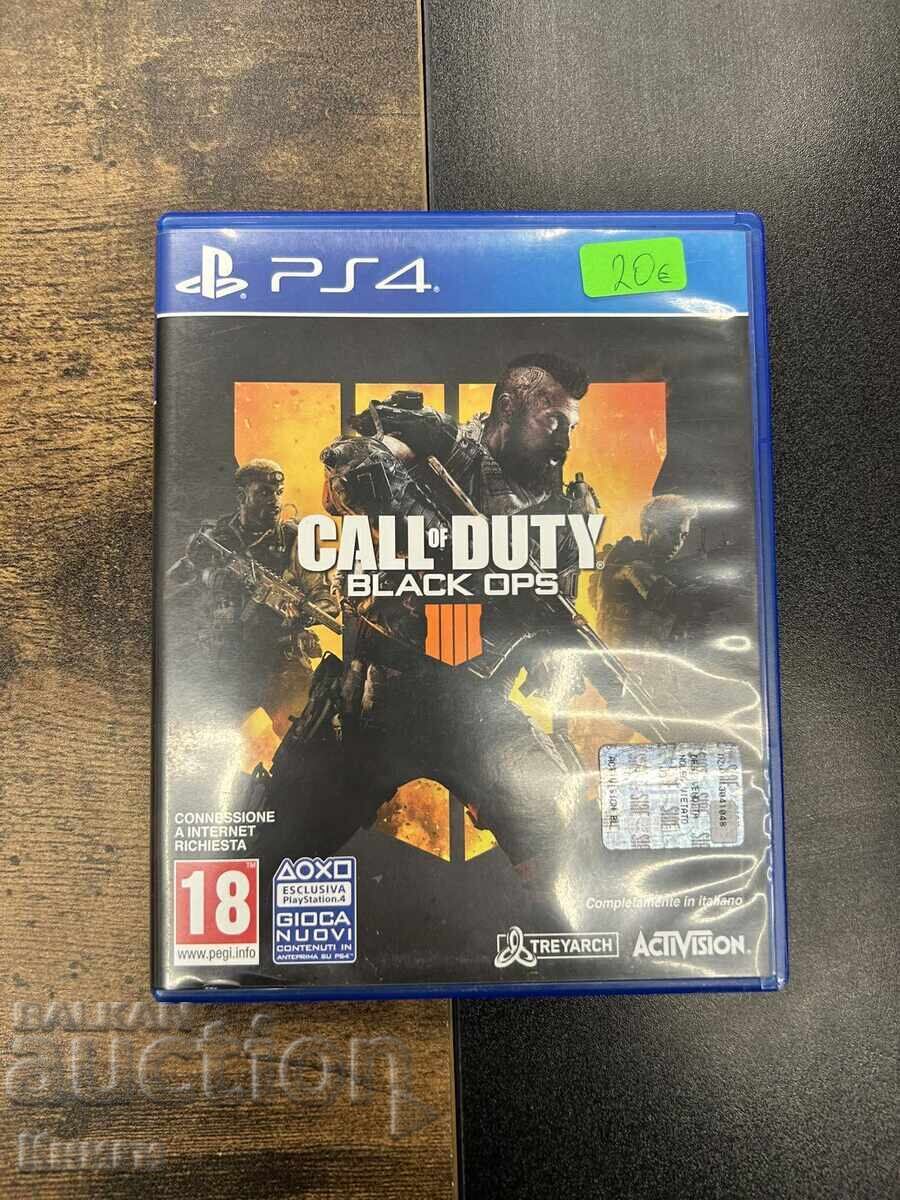 PS4 Game - Call of Duty Black Ops