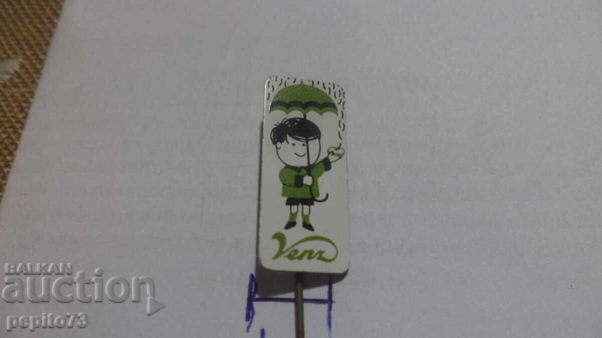 Semn publicitar, Venz, marcă de batoane de ciocolată cu preț € 1.00 | 1.96 BGN Semn publicitar, Venz, marcă de batoane de ciocolată cu preț € 1.00 | 1.96 BGN