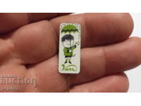 Advertising badge, Venz, brand of chocolate sticks