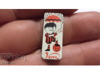 Advertising badge, Venz, brand of chocolate sticks