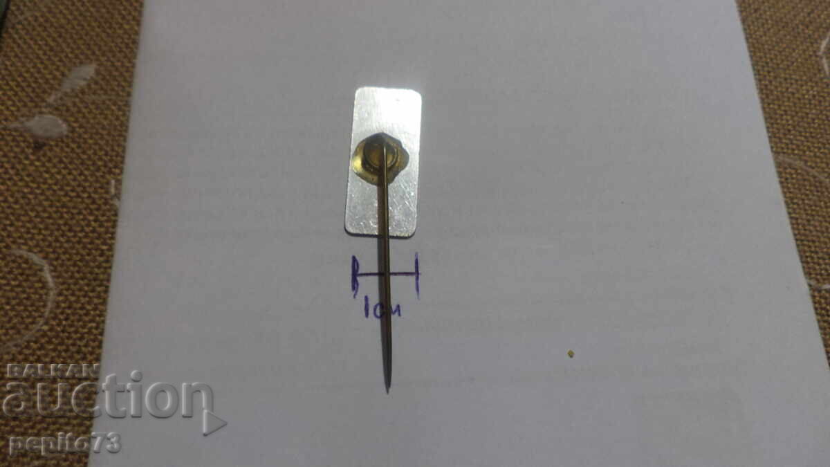 Delivery of Advertising badge, Venz, brand of chocolate sticks