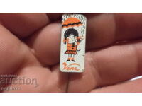 Advertising badge, Venz, brand of chocolate sticks