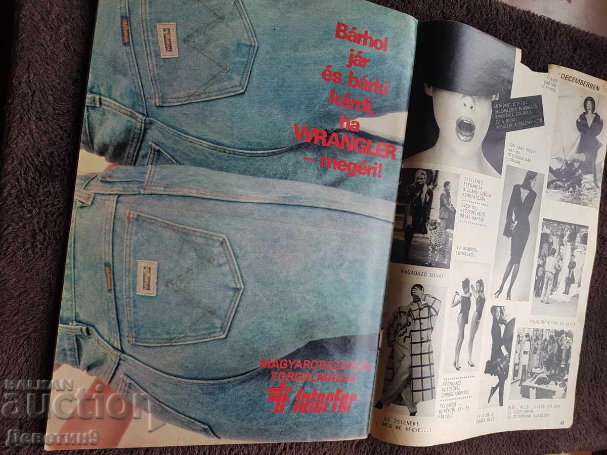 Livrarea Revista "Ez a divat" - Nr. 11, 1987 - Ungaria