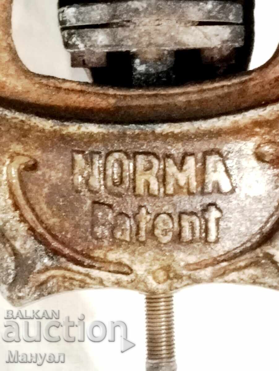 Auction  Old cast iron stove, "NORMA" primus stove, Germany, Third Reich