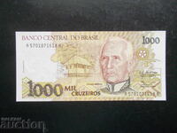 BRAZILIYA , 1000 kruzeyro , 1990 , UNC