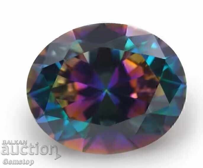 Livrarea BZC! 4,50 ct difuzie safir oval de 1 st!