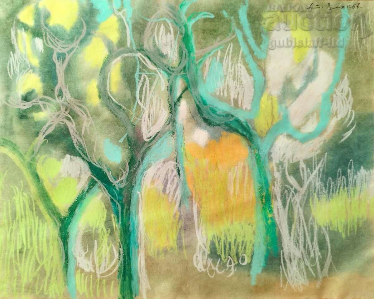 Картина, пейзаж, худ. Атанас Велков