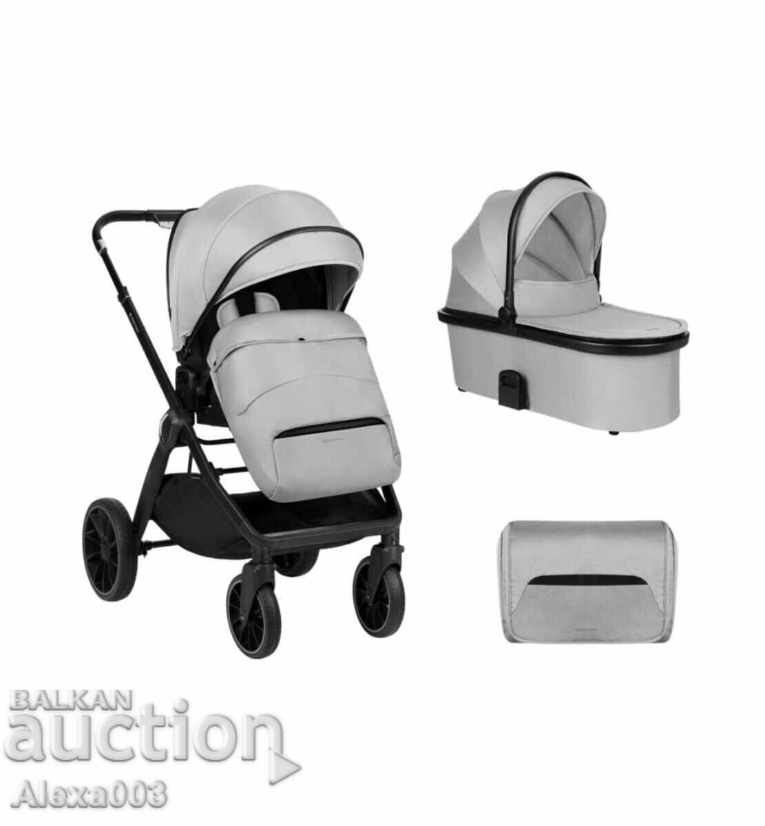 Чисто нова бебешка количка 2в1 + подарък с цена € 250.00 | 488.96 лв.