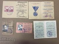 Rare documents and awards of the Patriotic War 1945 of Colonel Iliev