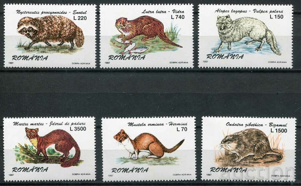 România 1997 MnH - Fauna, animale sălbatice