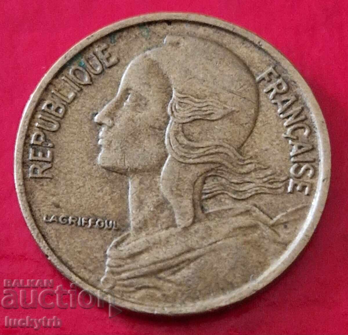 5 сантима 1966 - Франция с цена € 0.20 | 0.39 лв. 5 сантима 1966 - Франция с цена € 0.20 | 0.39 лв.