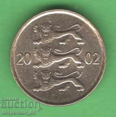 (¯`'•.¸ 10 cents 2002 ESTONIA ¸.•'´¯) with price € 0.40 | 0.78 BGN