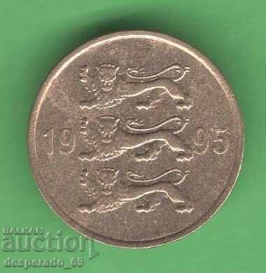 (¯`'•.¸ 5 cenți 1995 ESTONIA ¸.•'´¯) cu preț € 0.30 | 0.59 BGN