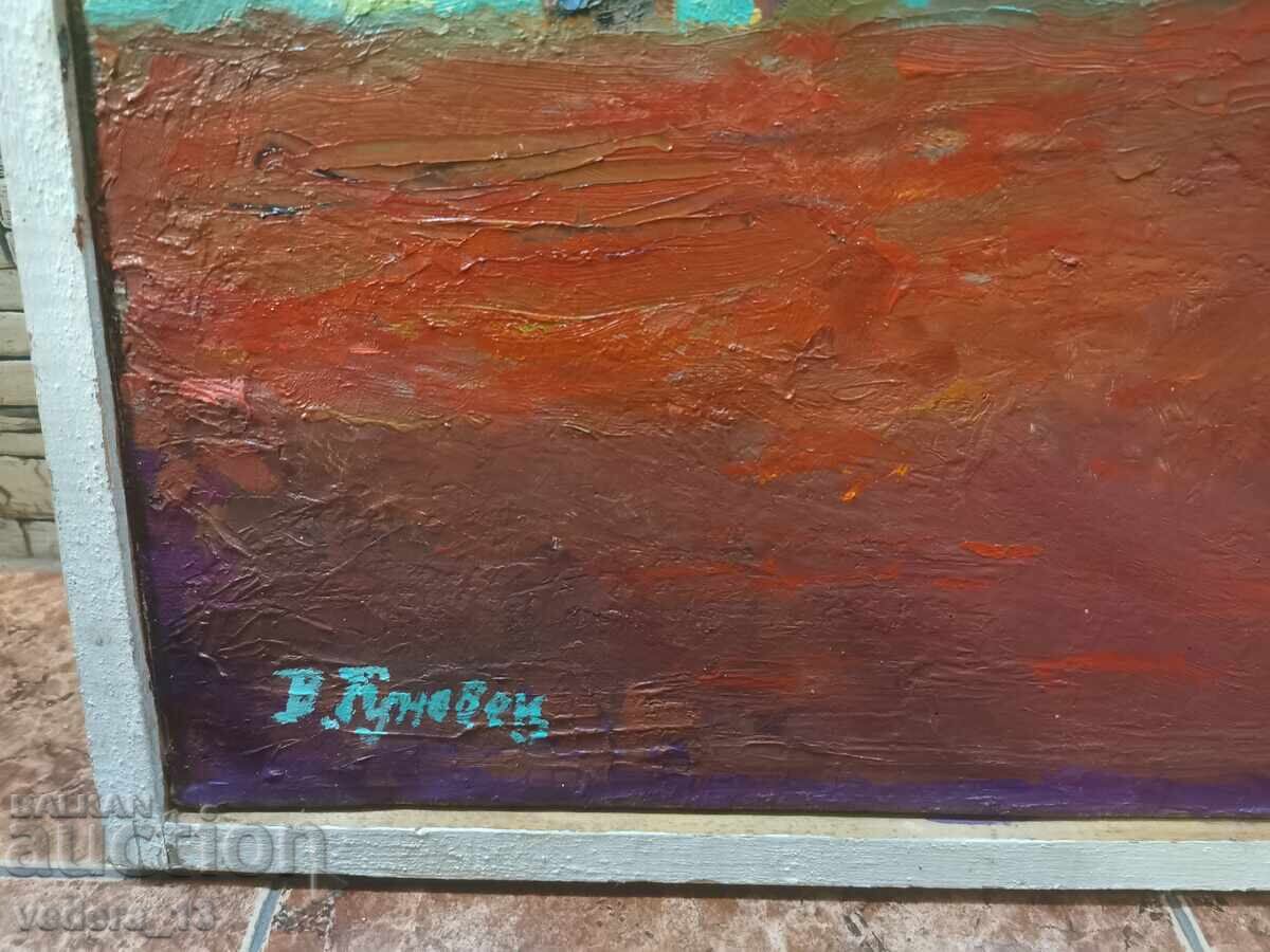 Доставка на АВТОРСКА  МАСЛЕНА КАРТИНА - СОЗОПОЛСКИ КЪЩИ