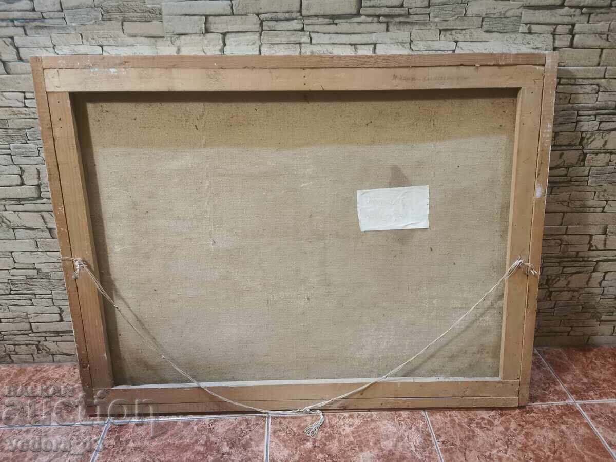 АВТОРСКА  МАСЛЕНА КАРТИНА - СОЗОПОЛСКИ КЪЩИ - 5