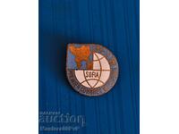 Insigă-bronz-mailovă