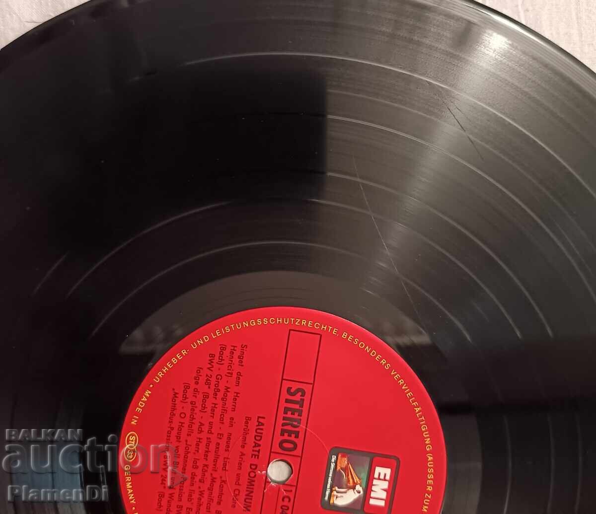 Disc de gramofon "Laudate Dominum" Mozart, Verdi - 7