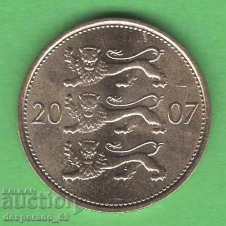 (¯`'•.¸ 50 cenți 2007 ESTONIA UNC- ¸.•'´¯) cu preț € 0.60 | 1.17 BGN
