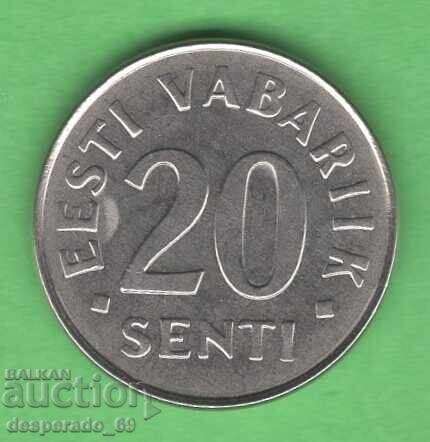 (¯`'•.¸ 20 cenți 2006 ESTONIA ¸.•'´¯)