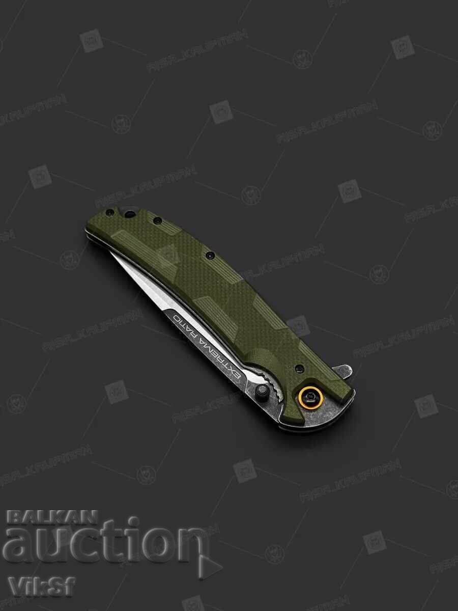 Sgŭvaem μαχαίρι extrema ratio, λαβή D2 -G10; 118x228 με τιμή € 17.75 | 34.72 BGN