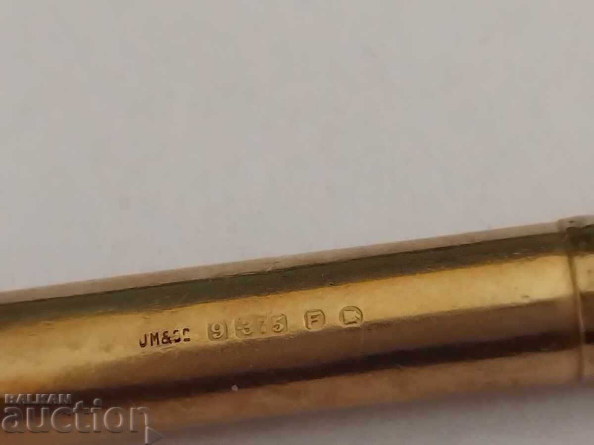 Licitație Creion din aur marcat 375 - aur 9k, 1930, 20,62 grame