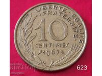 10 centimes 1967 - Γαλλία