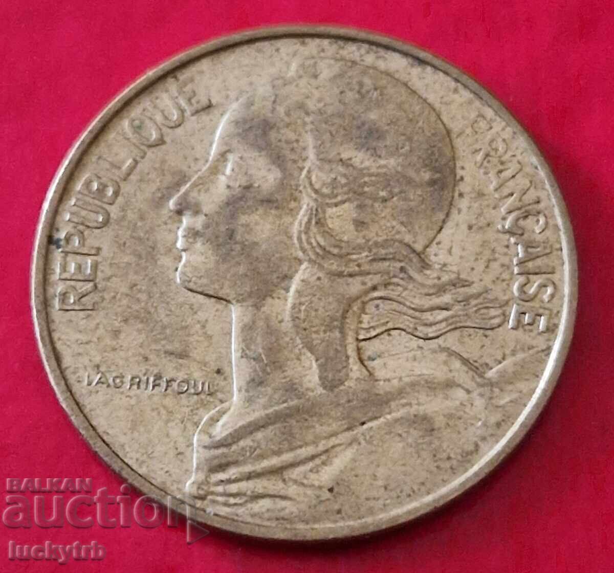 10 сантима 1984 - Франция с цена € 0.20 | 0.39 лв.