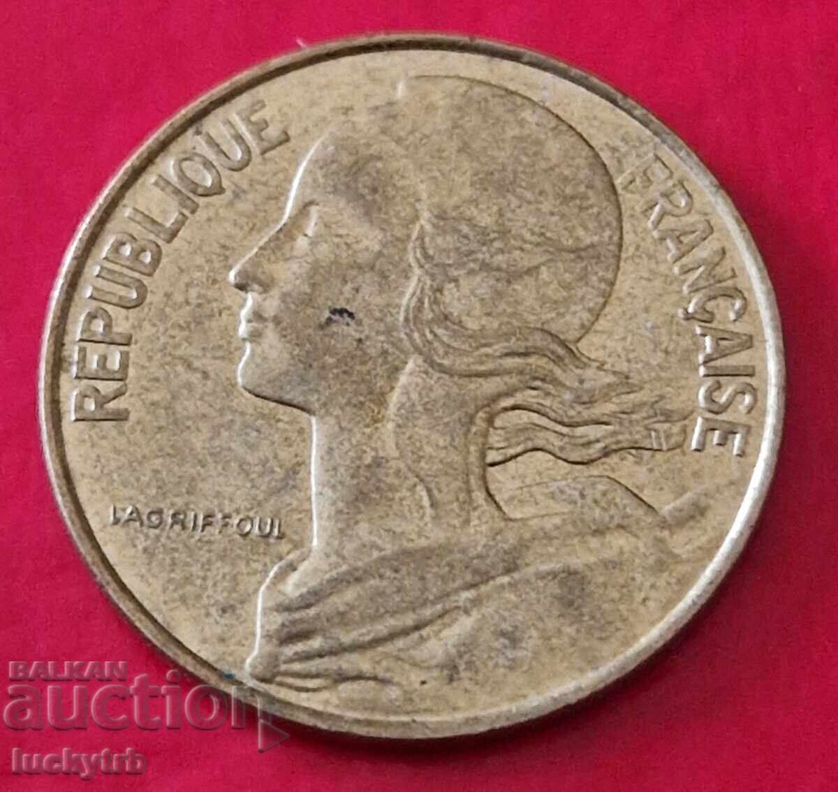 10 cenți 1987 - Franța cu preț € 0.20 | 0.39 BGN