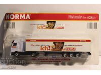 H0 1/87 MERCEDES BENZ TRUCK TRACTOR TRAILER MODEL