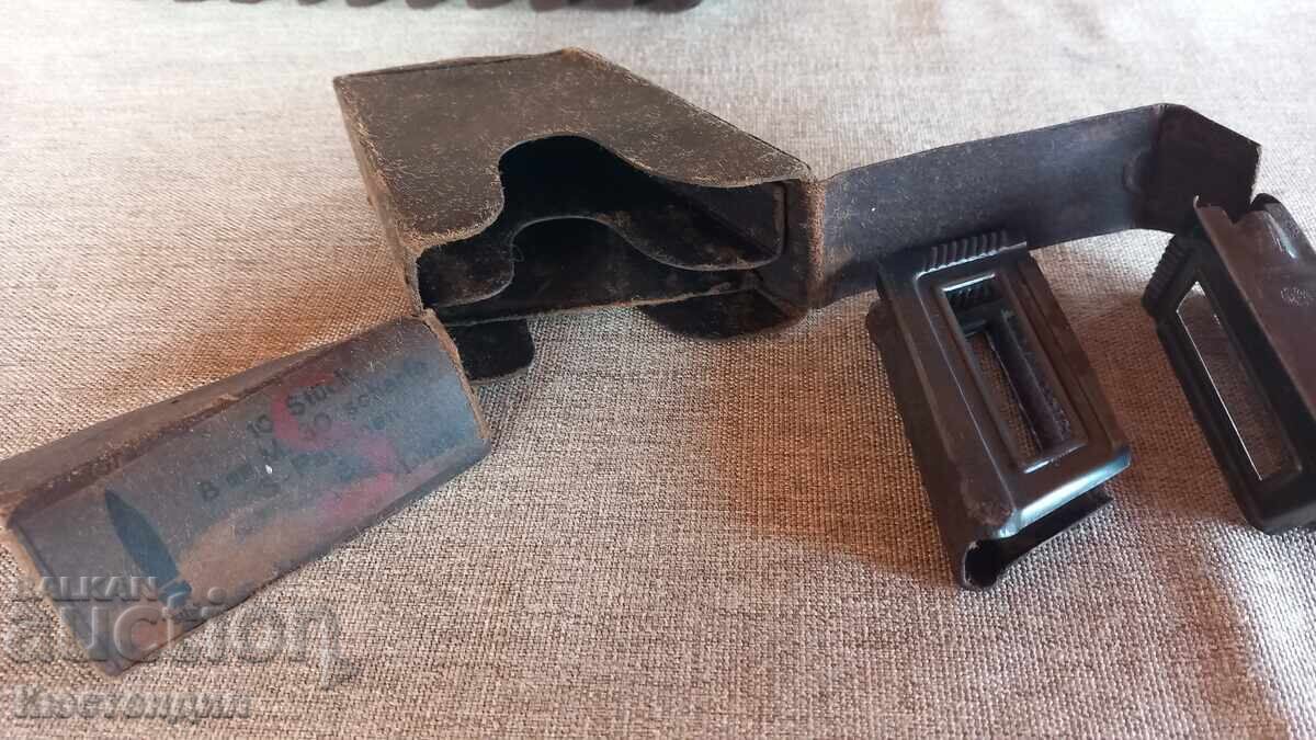 Box with cartridge packs for Mannlicher original RRR - 5 Box with cartridge packs for Mannlicher original RRR - 5