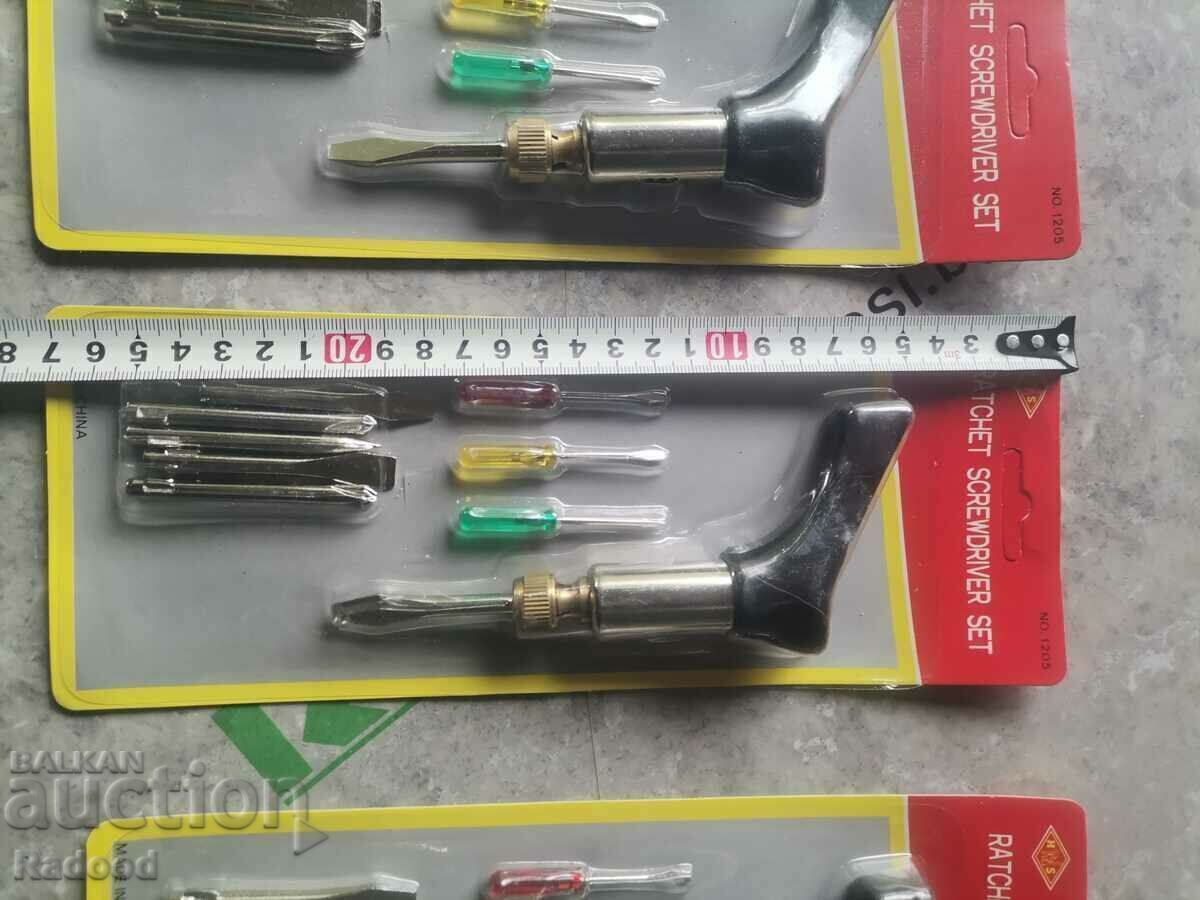 Auction Screwdriver, trichotka 5 sets Auction Screwdriver, trichotka 5 sets