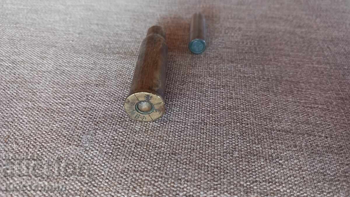 Auction  Bulgarian Mannlicher cartridge case with lion emblem 1934