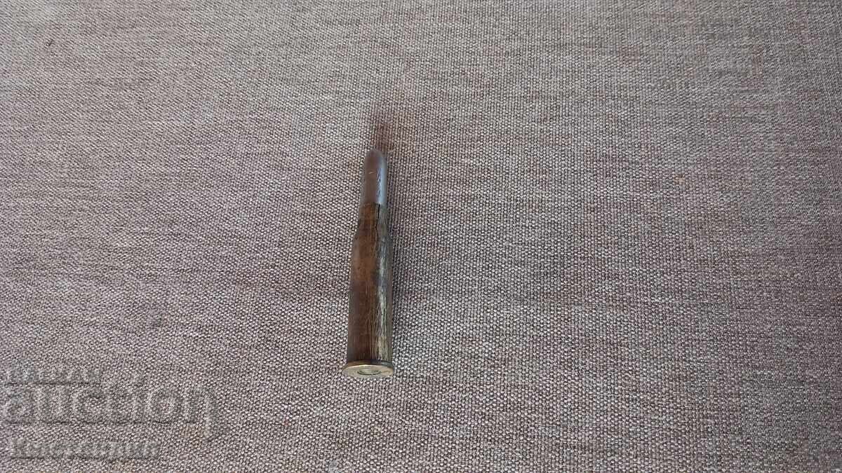 Bulgarian Mannlicher cartridge case with lion emblem 1934