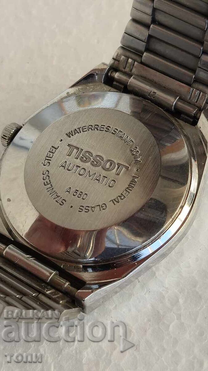 TISSOT AUTOMATIC SWISS MADE RARE WORKS WITHOUT WARRANTY BZC! - 5