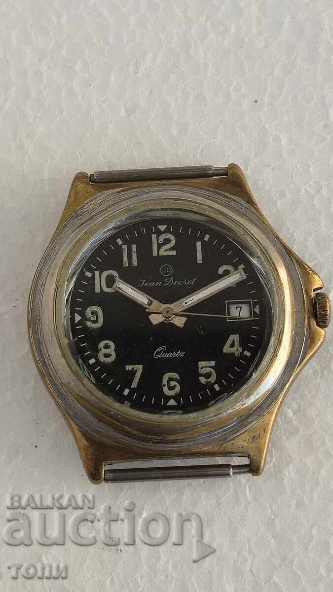 JEAN DEERET QUARTZ ΣΠΑΝΙΟ ΔΕΝ ΞΕΡΩ ΑΝ ΛΕΙΤΟΥΡΓΕΙ BZC !!!!!