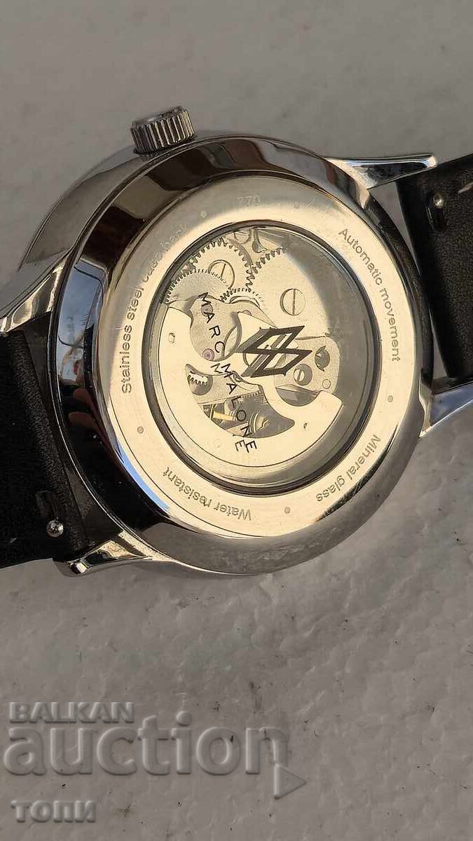 MARC MALONE AUTOMATIC РЯДЪК РАБОТИ БЕЗ ГАРАНЦИЯ БЗЦ  !!!! - 5