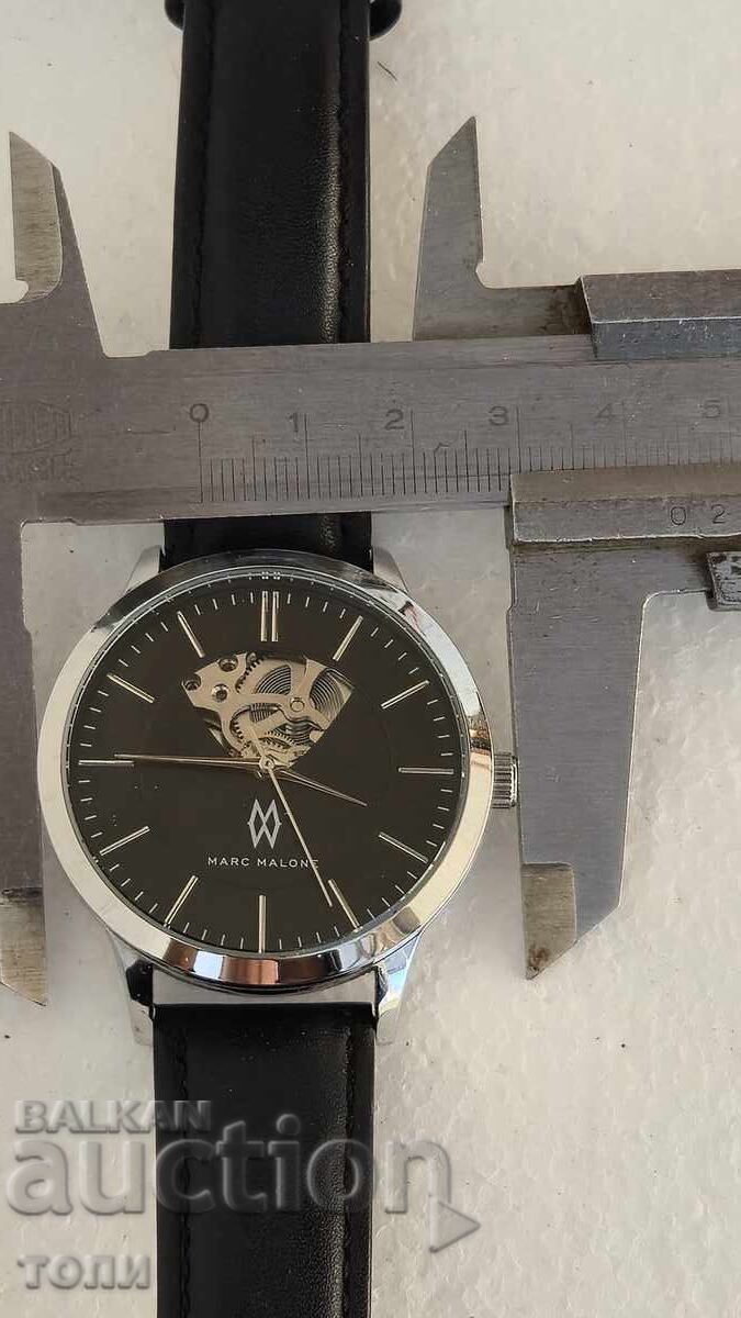 MARC MALONE AUTOMATIC РЯДЪК РАБОТИ БЕЗ ГАРАНЦИЯ БЗЦ  !!!! - 6