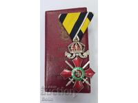 Bulgarian Royal Order for Military Merit 5 st. with crown