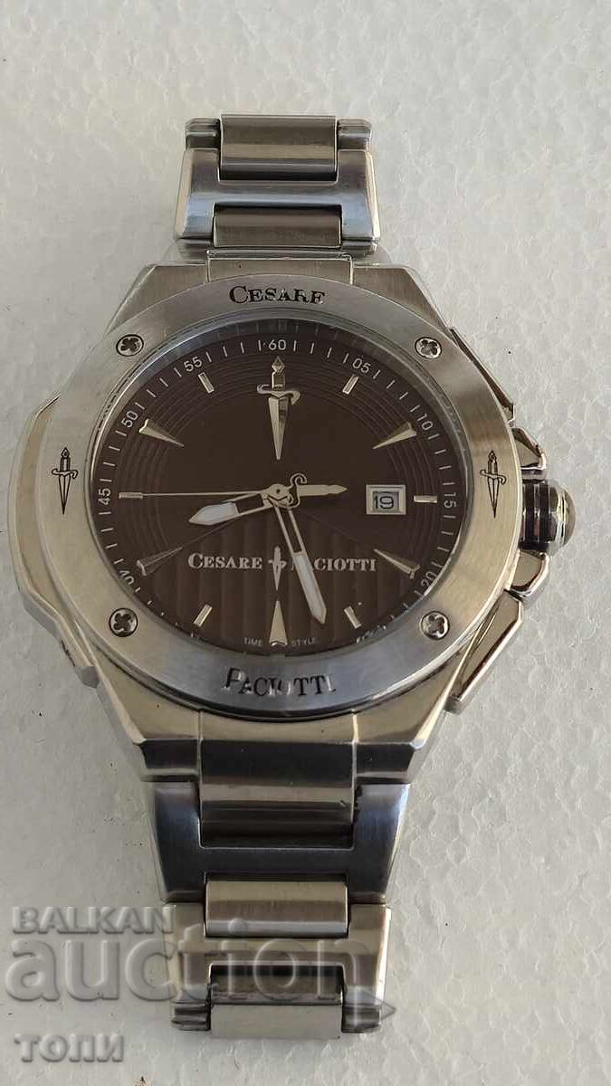 CESARE PACIOTTI QUARTZ РЯДЪК РАБОТИ БЕЗ ГАРАНЦИЯ БЗЦ  !!!!