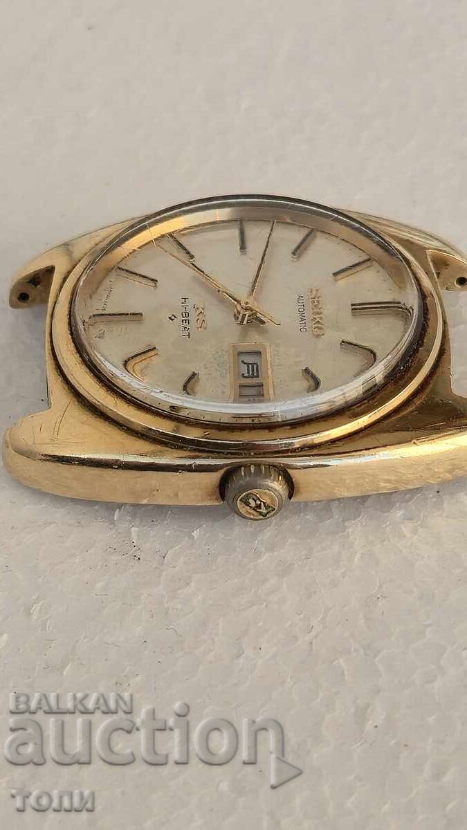 Доставка на SEIKO AUTOMATIC KS JAPAN РЯДЪК РАБОТИ ЗЛАТНА ЧАПКА 14 К. БЗЦ