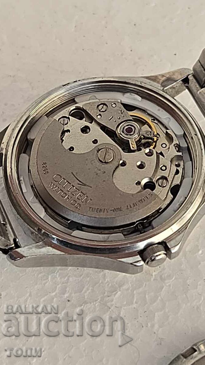CITIZEN AUTOMATIC JAPAN РЯДЪК РАБОТИ БЕЗ ГАРАНЦИЯ БЗЦ  !!!! - 5