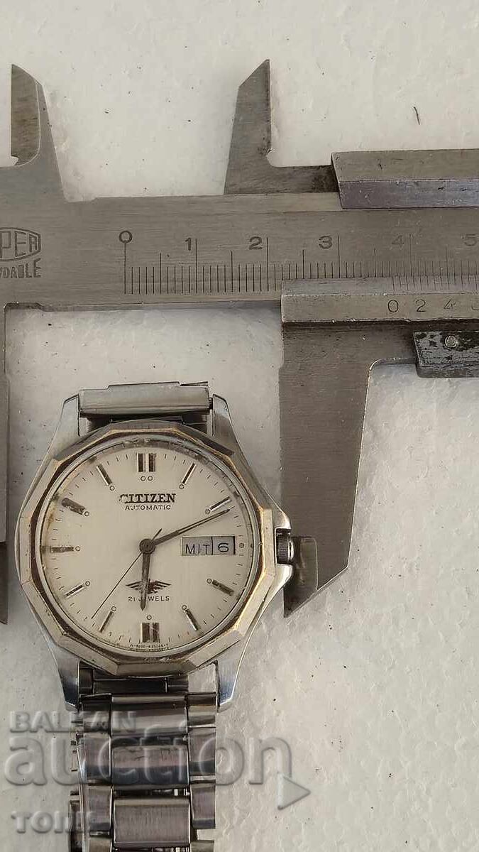 CITIZEN AUTOMATIC JAPAN РЯДЪК РАБОТИ БЕЗ ГАРАНЦИЯ БЗЦ  !!!! - 6