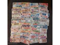 Лот 200 броя Банкноти от цял свят / 200 pcs / UNC