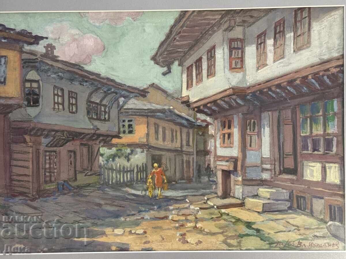 Vladimir Iordanov tablou 1965g cu preț € 349.00 | 682.59 BGN