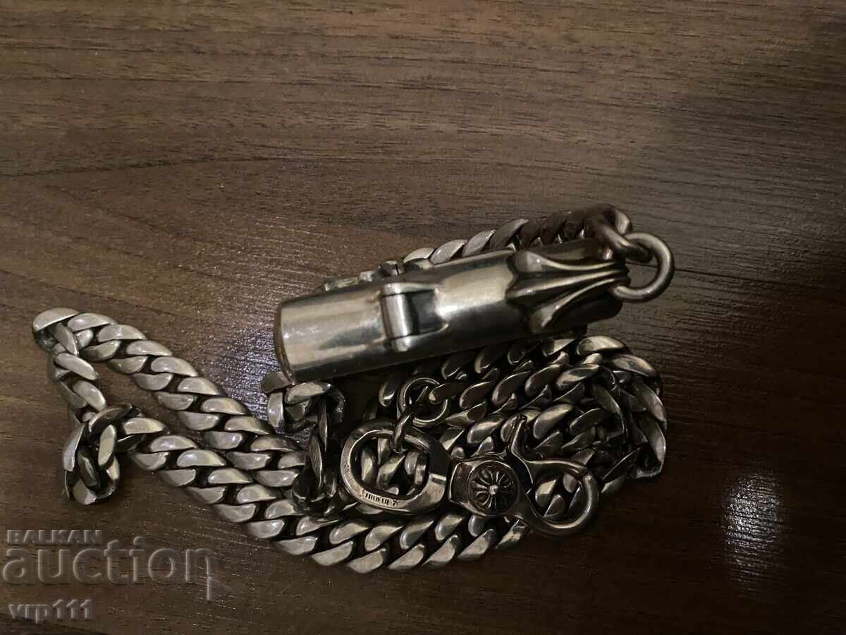 Livrarea Brichetă Zippo Chrome Hearts, Argint Sterling 2000