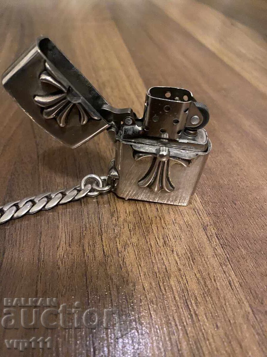 Brichetă Zippo Chrome Hearts, Argint Sterling 2000 - 6