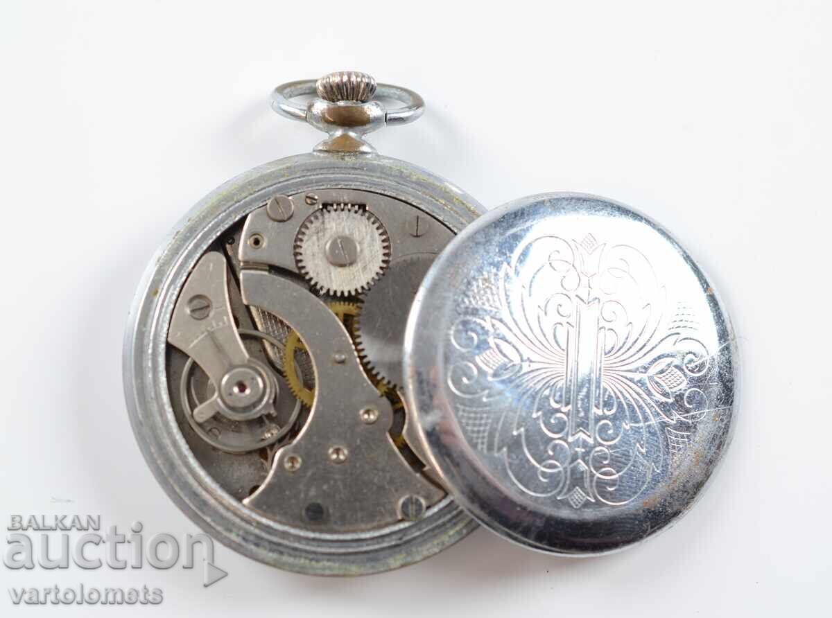 Licitație Ceas de buzunar UMF RUHLA - Functioneaza