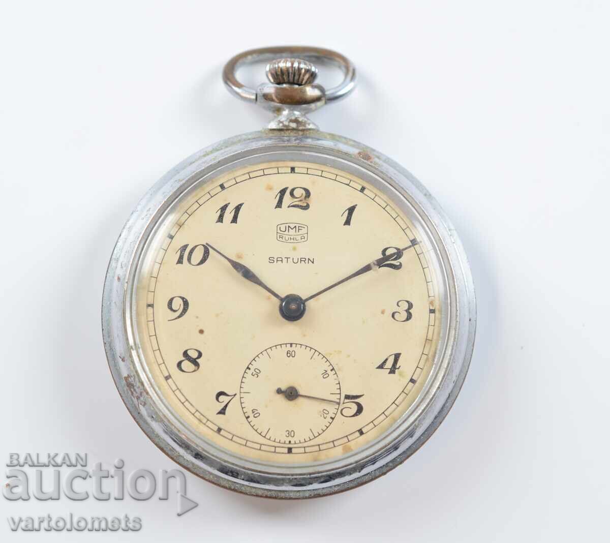 Ceas de buzunar UMF RUHLA - Functioneaza