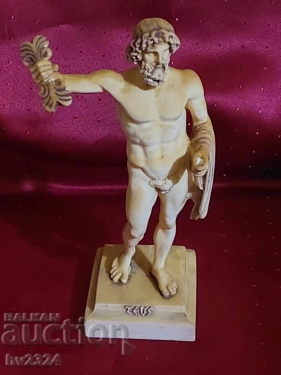 Statuie a lui Zeus din alabastru Statuie a lui Zeus din alabastru