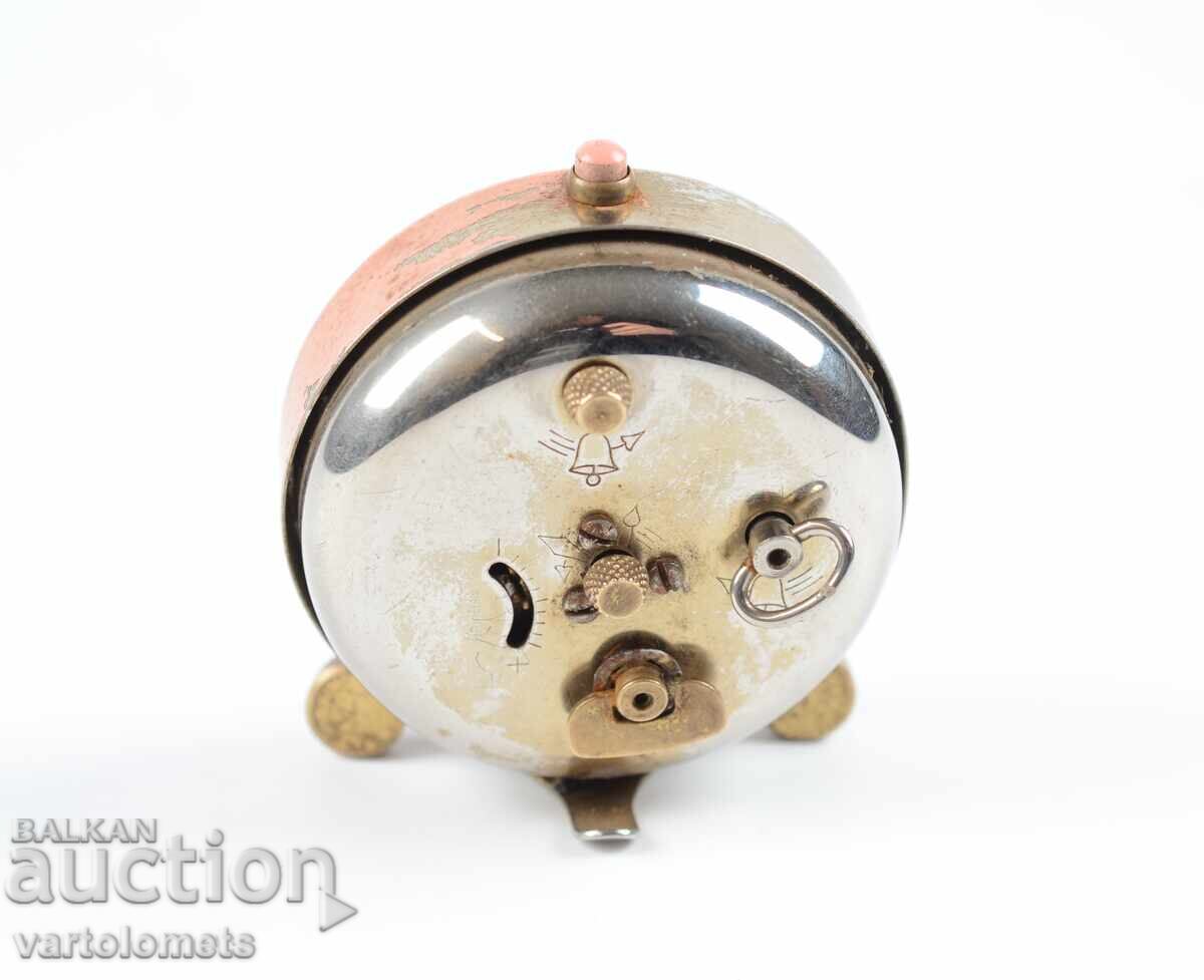 Δημοπρασία Αντίκα μηχανικό ξυπνητήρι JUNGHANS Γερμανίας - δεν λειτουργεί